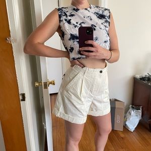 X Karla Tie Dyed Muscle Crop